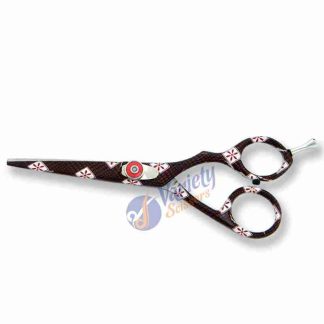 Fashionable color hair stylist scissors
