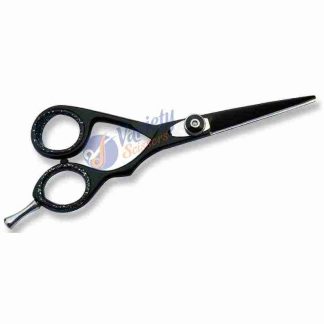 Black matte powder coating hair shears