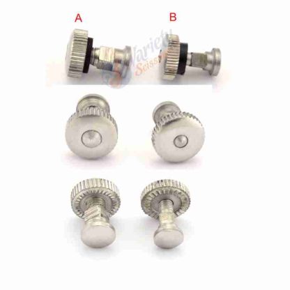 Stainless Steel Silver Screw Set for Professional Hairdressing Scissors