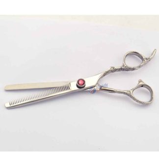 6.5 INCH Fancy hair stylist thinning scissors