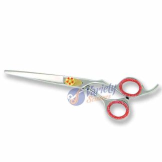 Semi offset hairdressing shears