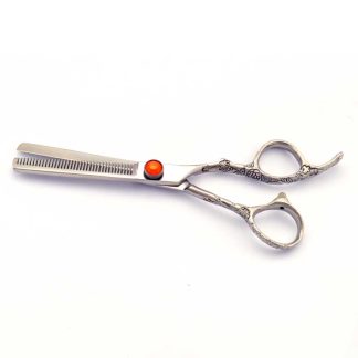 6. INCH Fancy hair stylist thinning scissors