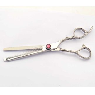 6.5 INCH Fancy hair stylist thinning scissors