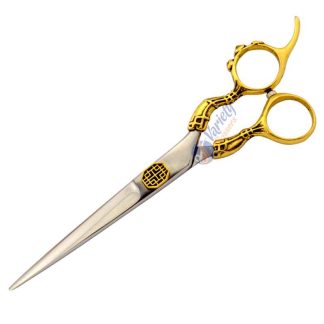 6.5 INCH NEW Fancy half golden shears