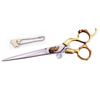6 INCH Fancy jeweled hair stylist scissors