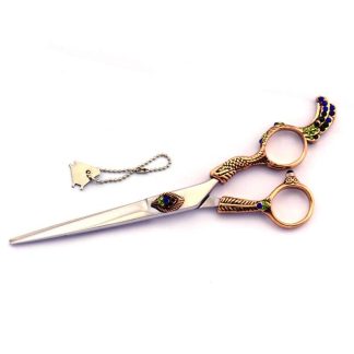 6.25 INCH Fancy jeweled hair stylist scissors