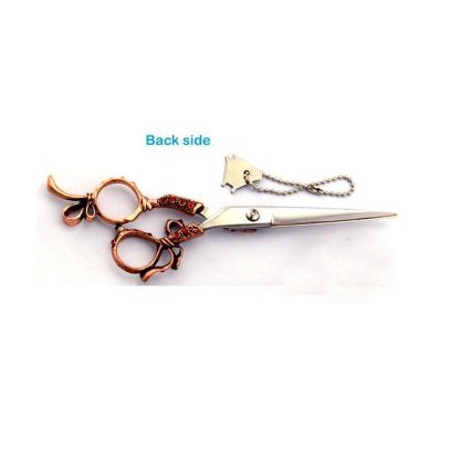 6.5 INCH Fancy jeweled hair stylist scissors - Image 2
