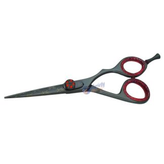 Gunmetal colored hairdressing scissors