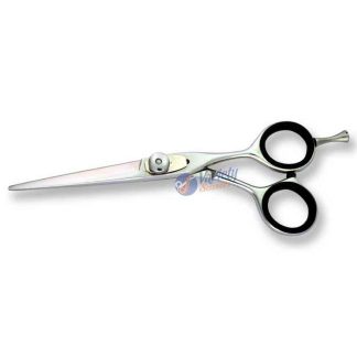 Semi offset hair stylist scissors