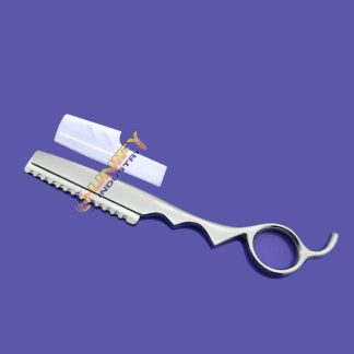 5.5" Razor Hair Shaper – Polished Finish Professional Hair Styling Tool all