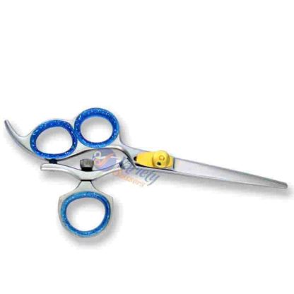 MasterGrip Triple Hole Rotating Left-Handed Barber Shears