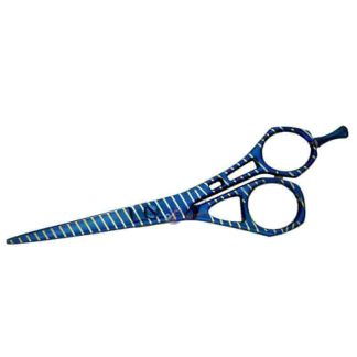 Fancy hairdressing blue shears