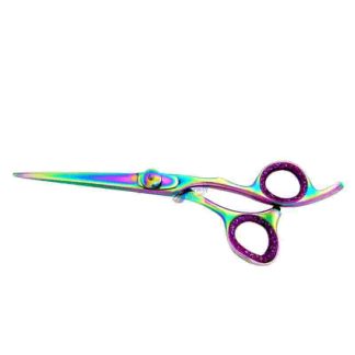 Semi offset rainbow scissors