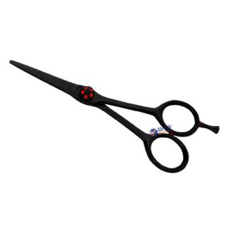 5.25 INCH Black matte barber scissors