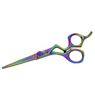 Offset rainbow scissors