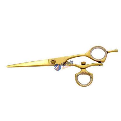 Swivel thumb golden thinning scissors