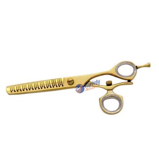 Swivel thumb golden thinning scissors