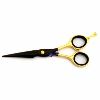 lightweight half golden Barber scissors - Stainless 420C