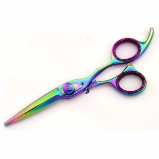 Offset Rainbow Barber shears