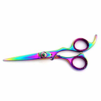 5.5 Inch Offset Hairdressing rainbow scissors