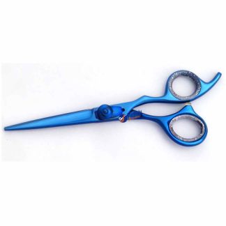 5.5 Inch Offset Hairdressing blue shears