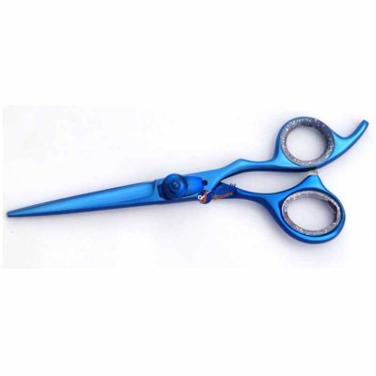 5.5 Inch Offset Hairdressing blue shears