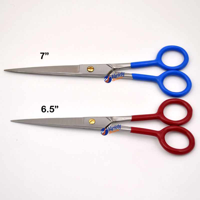 Professional Hair Cutting Shears with Silicone-Coated Handles